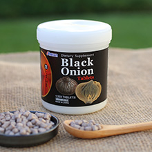 Fermented Black Onion Tablets / 2 mth supply (1,333 balls)