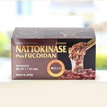 Nattokinase (plus Fucoidan) / 2 mth supply (30 packets)