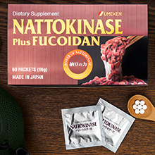 Nattokinase (plus Fucoidan) / 2 mth supply (60 packets)