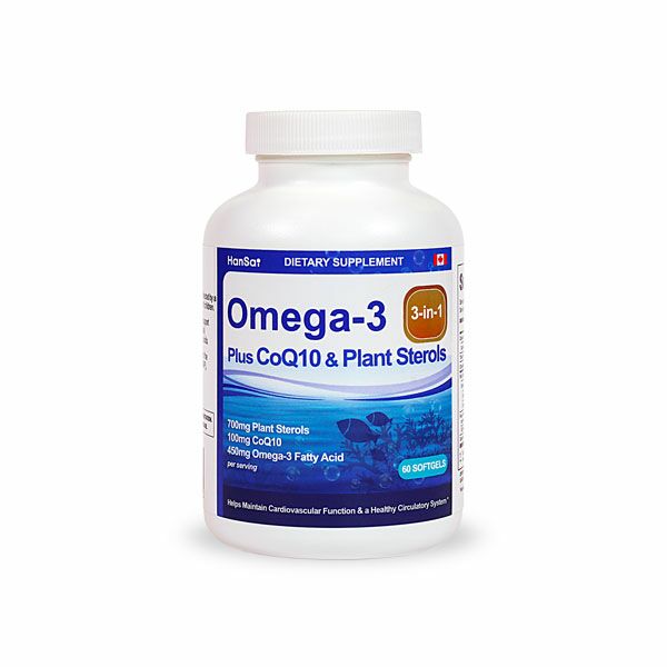 Omega3 + CoQ10 / 1 mth supply (60 tablets)